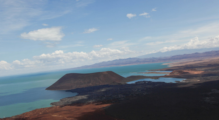 Lake Turkana and Nabiyotum in the distance (Photo credit- Mikey Carr-Hartley)